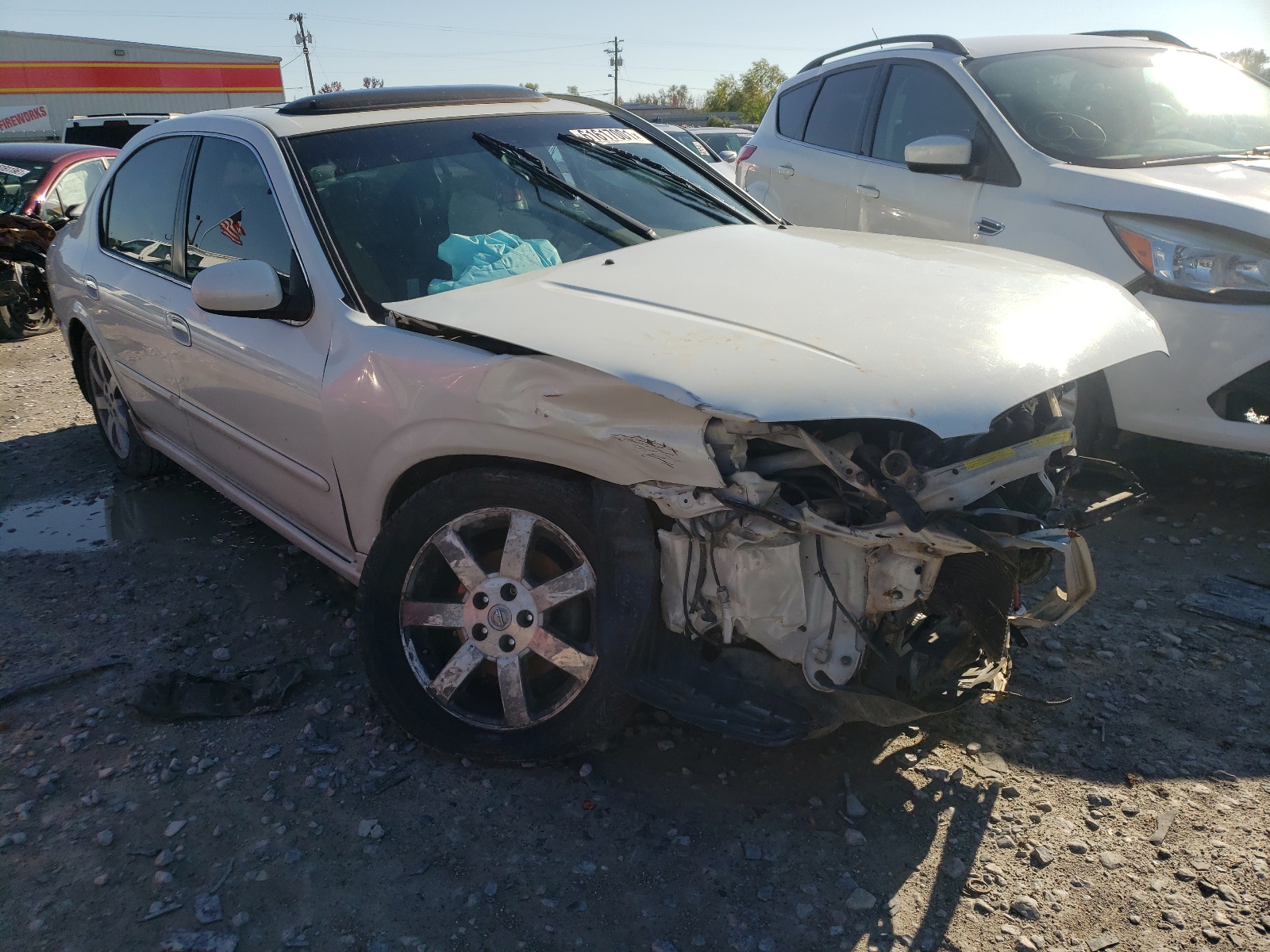 NISSAN MAXIMA GLE 2003 with VIN JN1DA31A33T438766 - Photo from auction