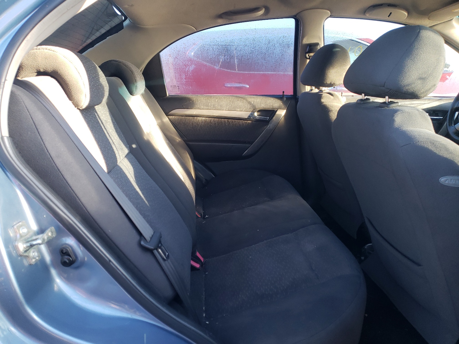 Photo 6 from auction – 2007 CHEVROLET AVEO LT with VIN KL1TG56627B187149