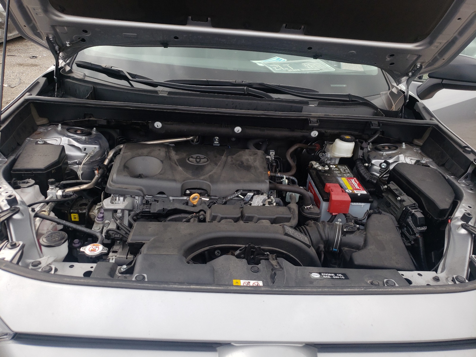 Photo 7 from auction – 2021 TOYOTA RAV4 LE with VIN 2T3H1RFV3MC106839