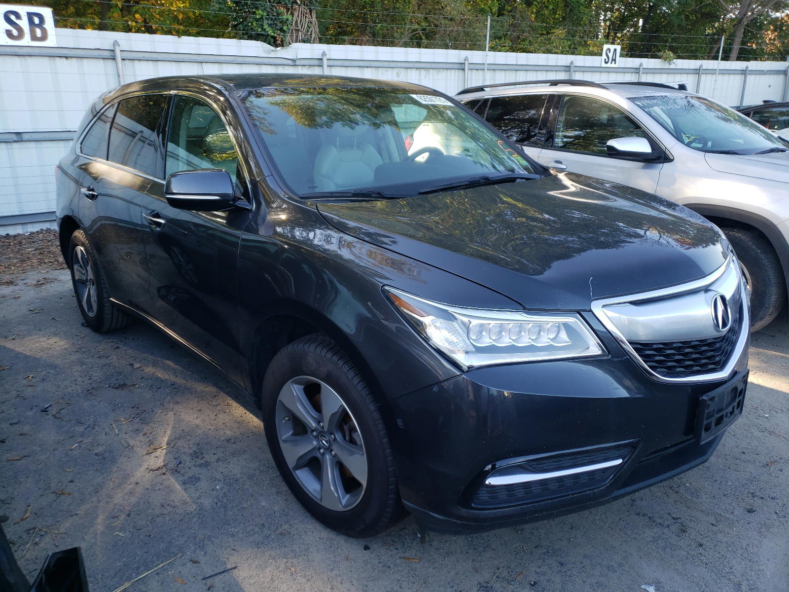 Photo 9 from auction – 2016 ACURA MDX with VIN 5FRYD4H23GB032200