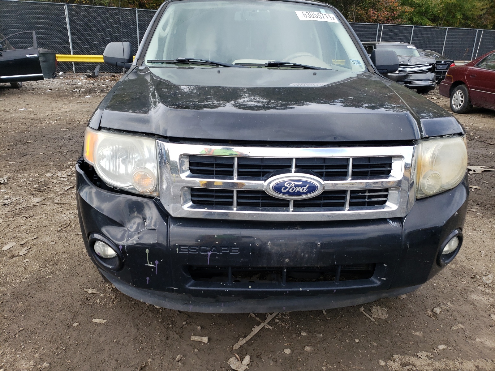 Photo 9 from auction – 2010 FORD ESCAPE XLT with VIN 1FMCU9DG7AKC27832