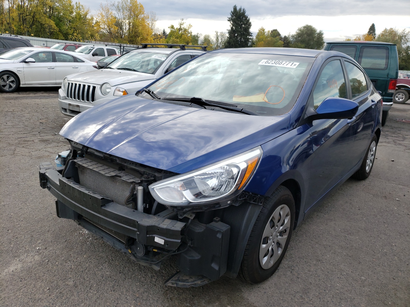 Photo 2 from auction – 2017 HYUNDAI ACCENT SE with VIN KMHCT4AE0HU300899