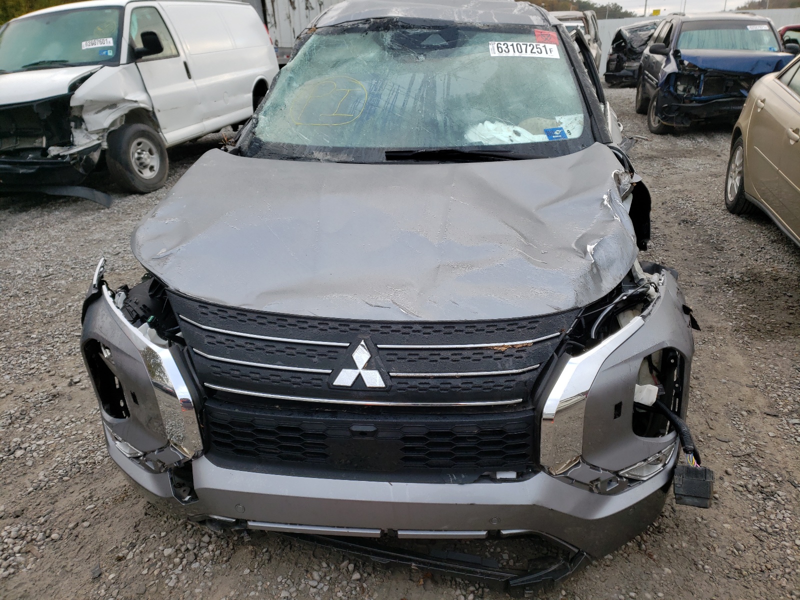 Photo 9 from auction – 2022 MITSUBISHI OUTLANDER with VIN JA4J4UA84NZ032502
