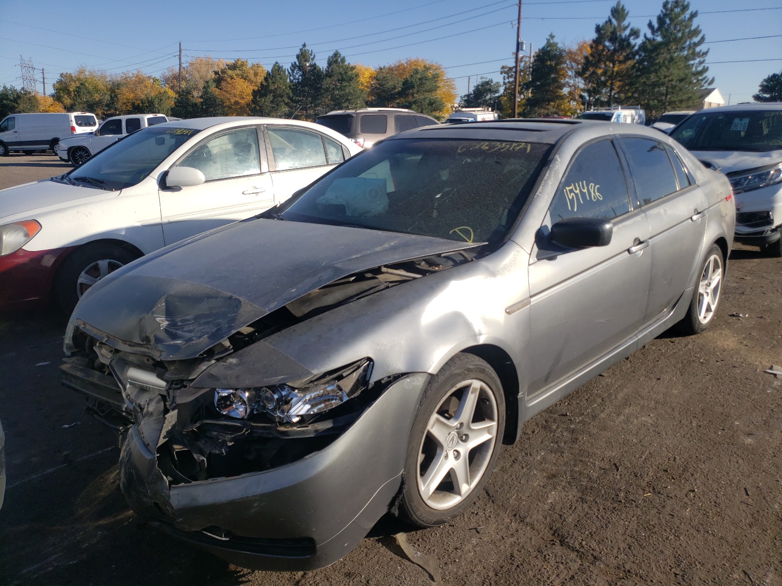 Photo 2 from auction – 2004 ACURA TL with VIN 19UUA66204A012449