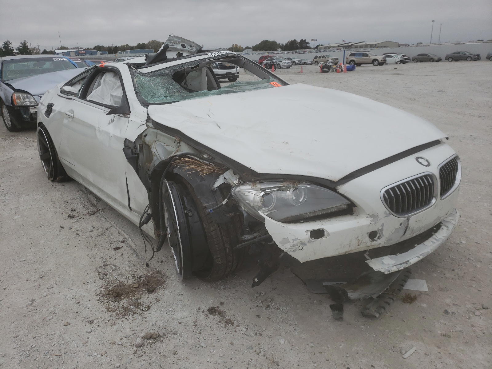 BMW 640 I 2012 with VIN WBALW3C5XCC892245 - Photo from auction