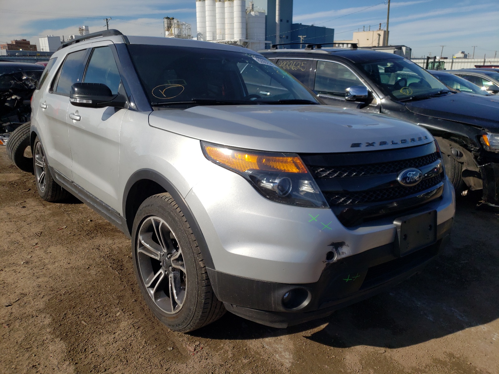 Photo 1 from auction – 2015 FORD EXPLORER S with VIN 1FM5K8GT9FGB01189