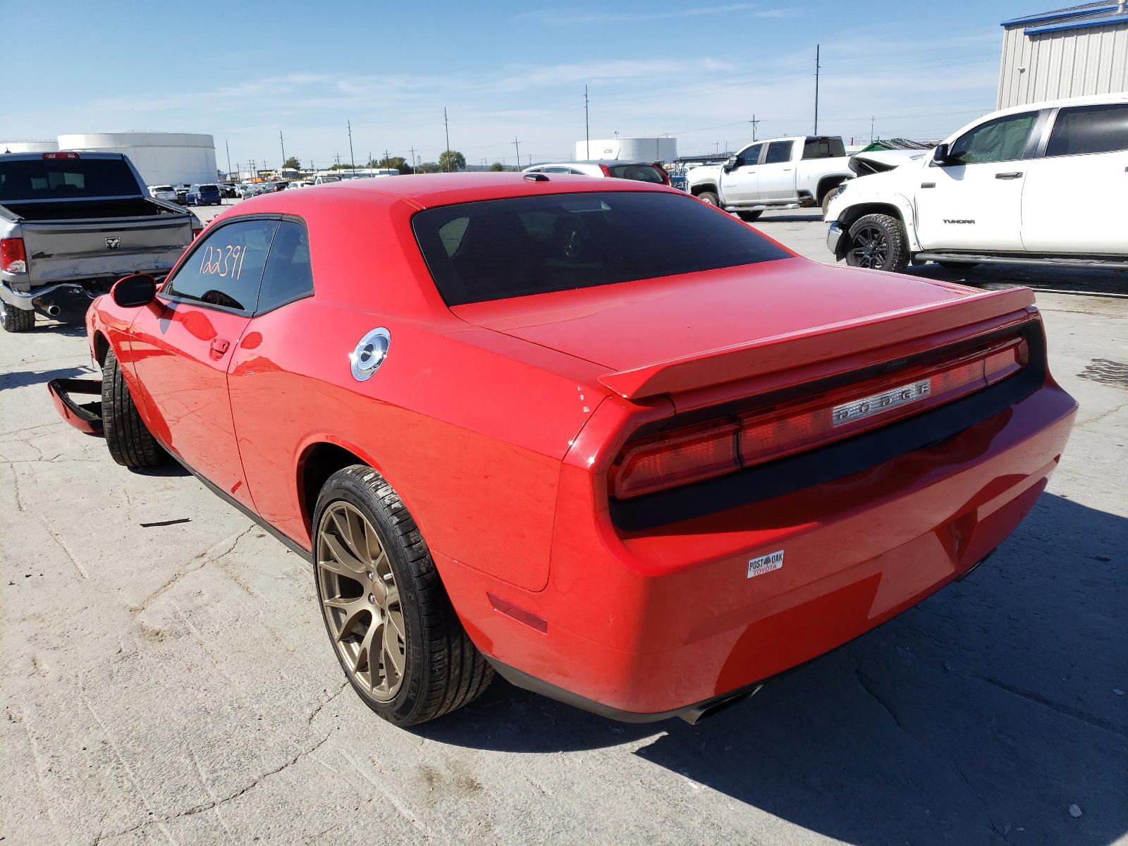 Photo 3 from auction – 2014 DODGE CHALLENGER with VIN 2C3CDYBTXEH158523
