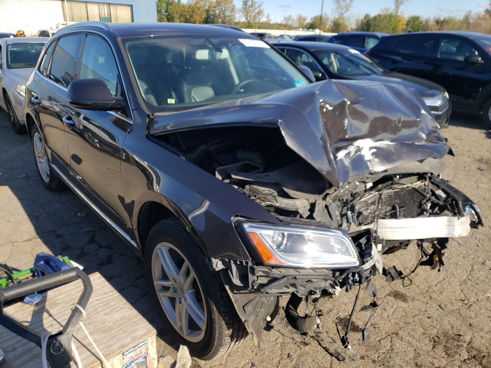 AUDI Q5 PREMIUM 2016 with VIN WA1C2AFP3GA133352 - Photo from auction