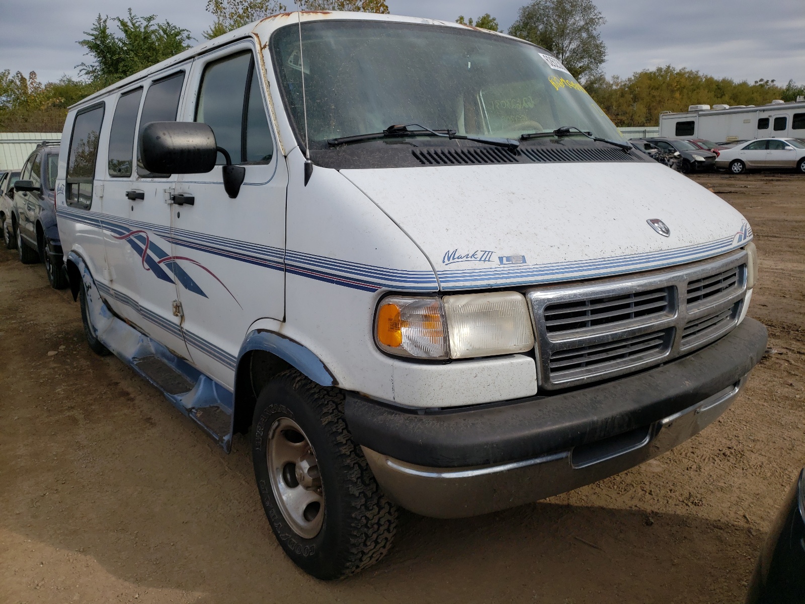 DODGE RAM 2500 1997 with VIN 2B6HB21YXVK603223 - Photo from auction