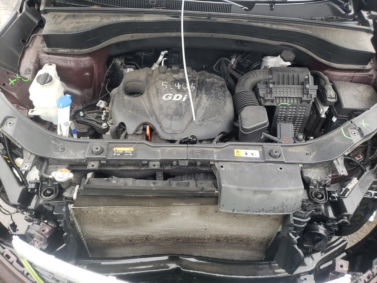 Photo 7 from auction – 2015 KIA SORENTO LX with VIN 5XYKT3A67FG569063