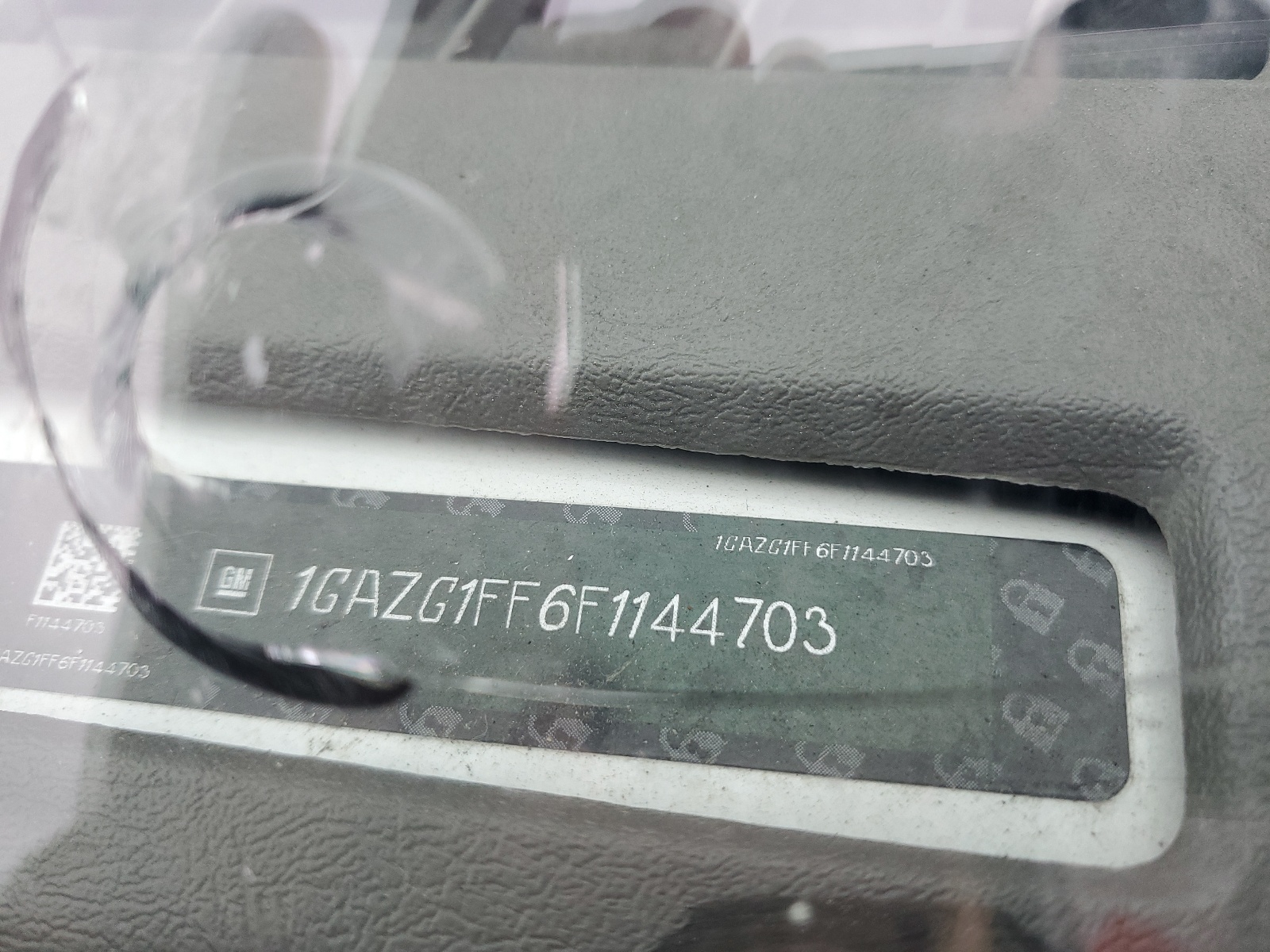Photo 11 from auction – 2015 CHEVROLET EXPRESS G3 with VIN 1GAZG1FF6F1144703