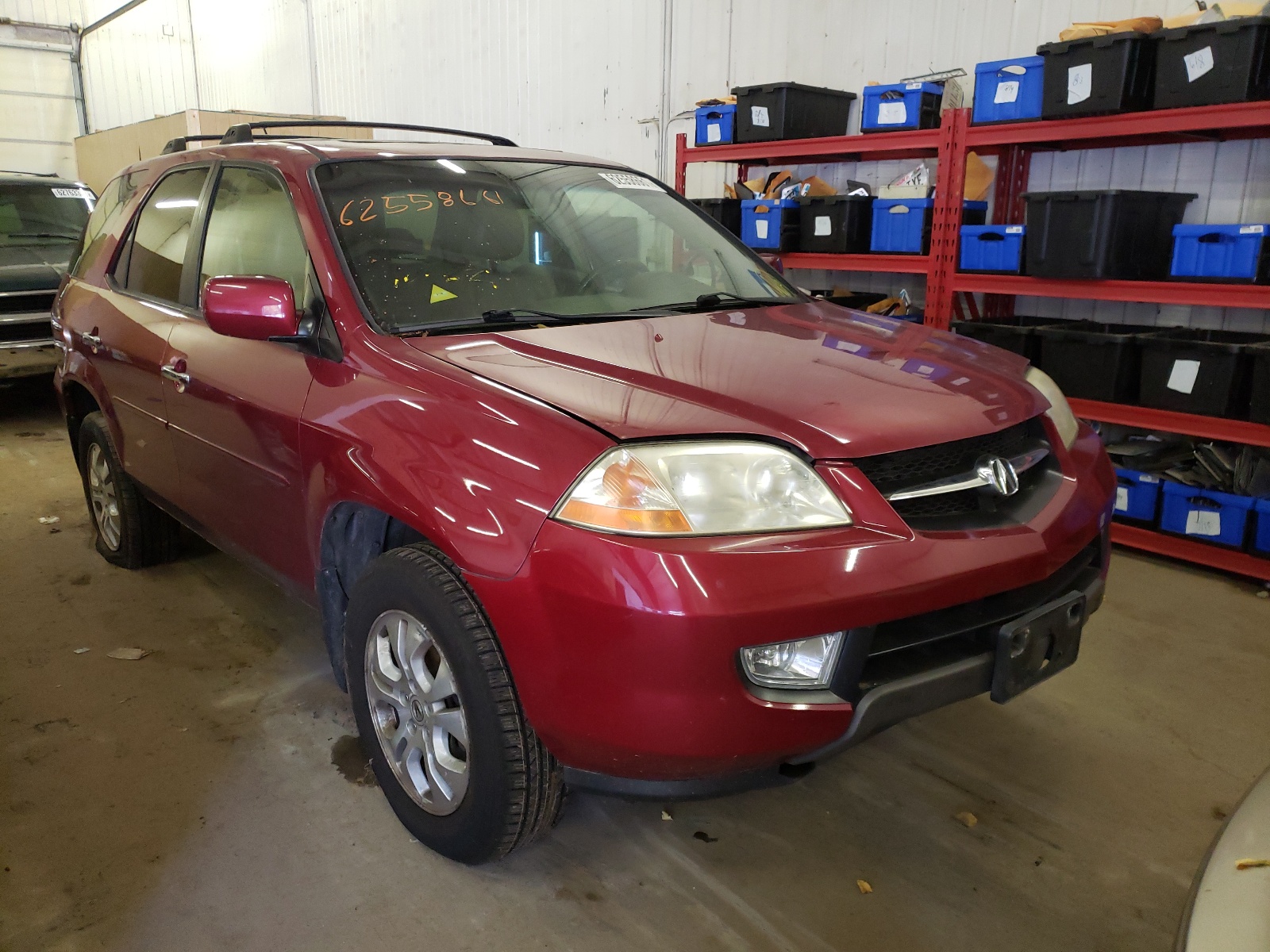 ACURA MDX 2003 with VIN 2HNYD18823H550222 - Photo from auction