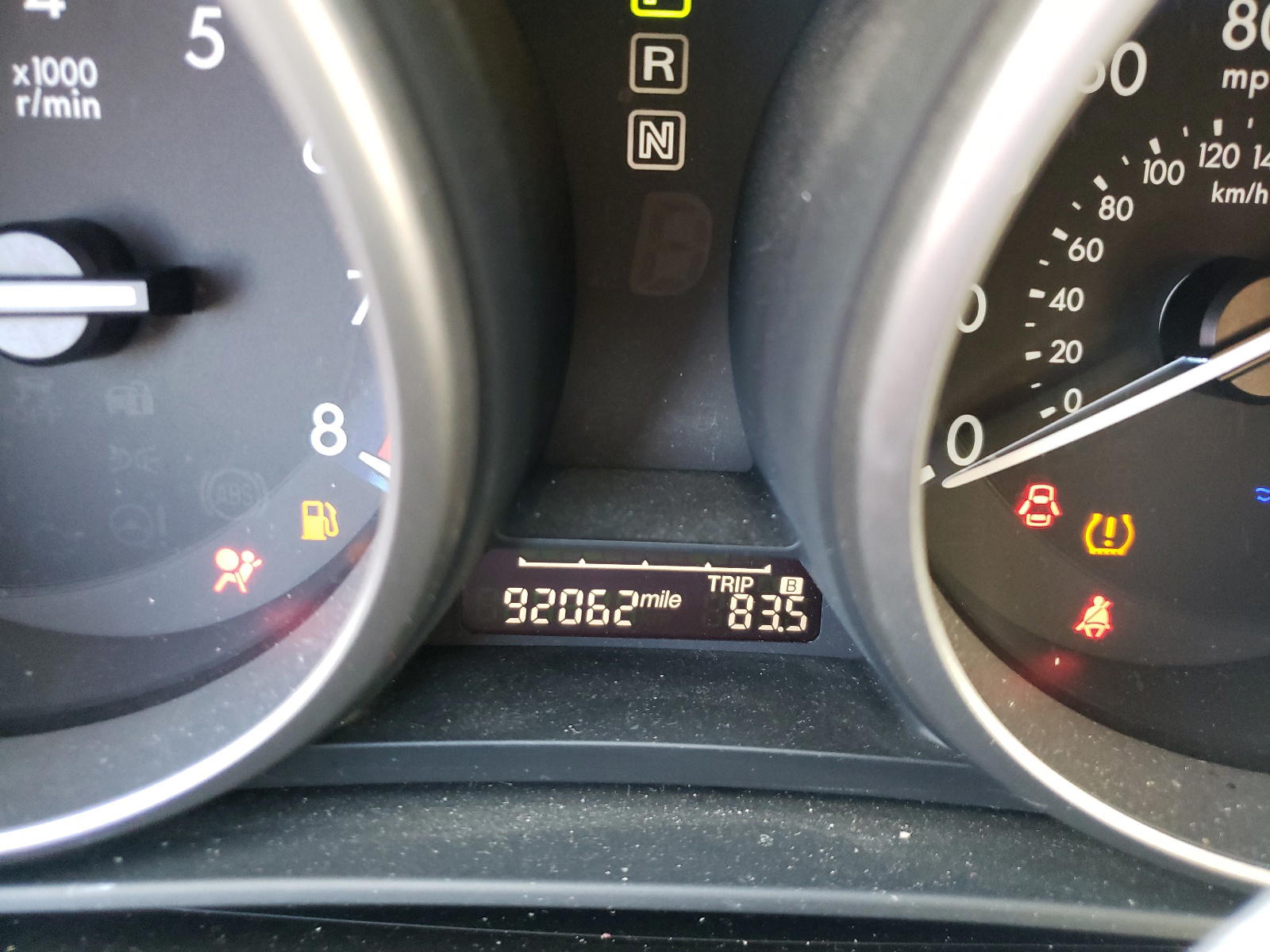 Photo 8 from auction – 2012 MAZDA 3 I with VIN JM1BL1V76C1656875