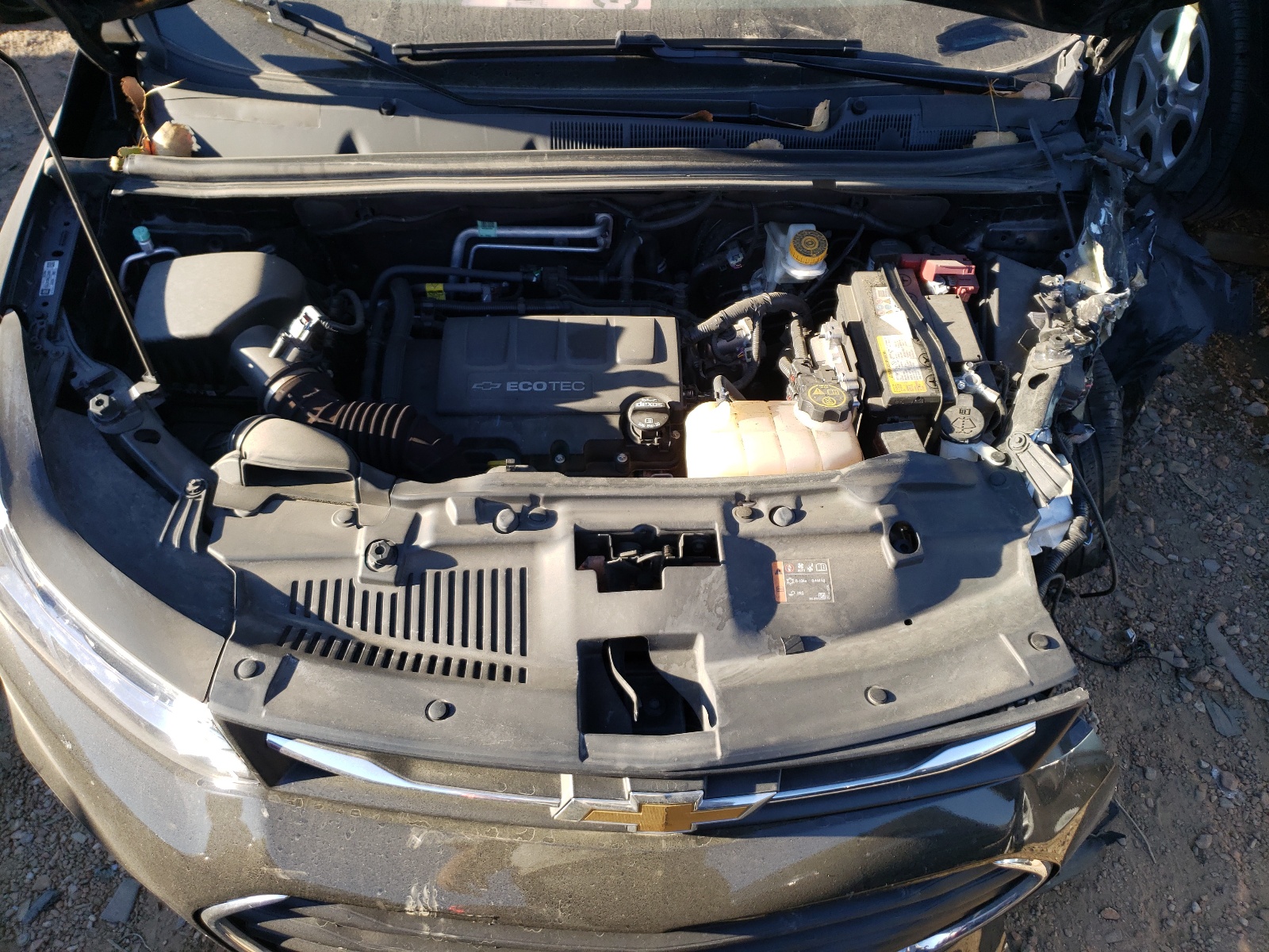 Photo 7 from auction – 2020 CHEVROLET TRAX LS with VIN 3GNCJKSB9LL115683