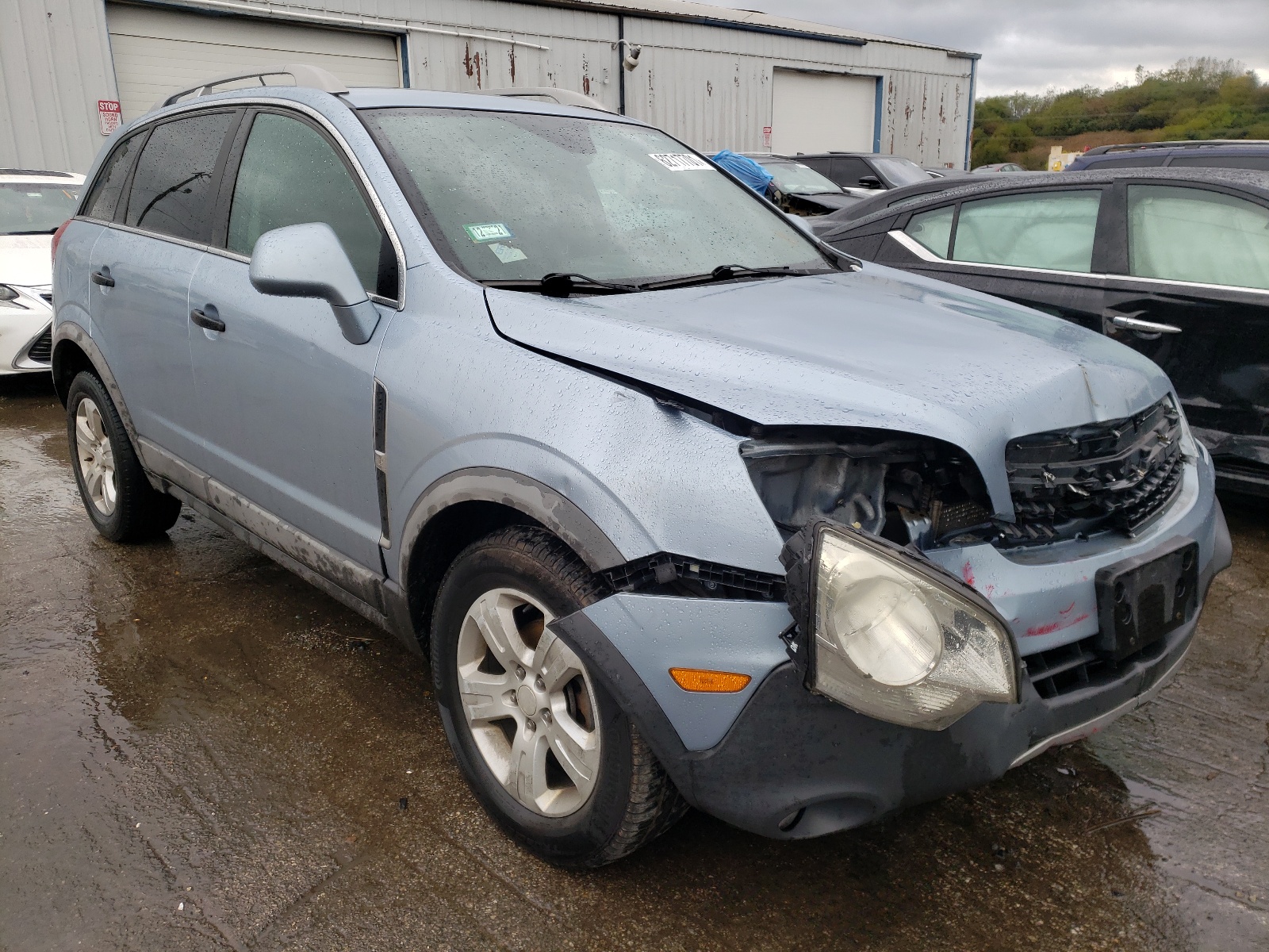 CHEVROLET CAPTIVA LS 2013 with VIN 3GNAL2EKXDS638733 - Photo from auction