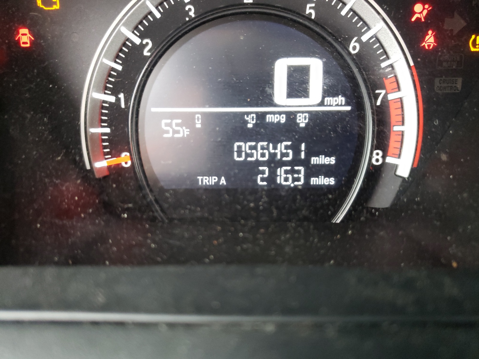 Photo 8 from auction – 2016 HONDA CIVIC LX with VIN 19XFC2F55GE205718