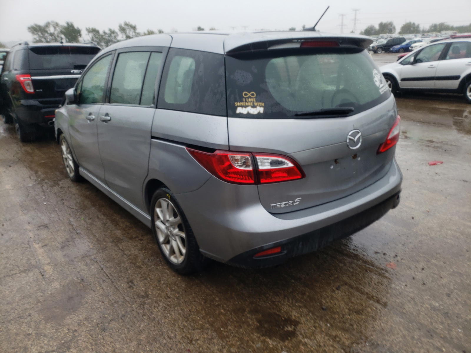 Photo 3 from auction – 2012 MAZDA 5 with VIN JM1CW2DL7C0116814