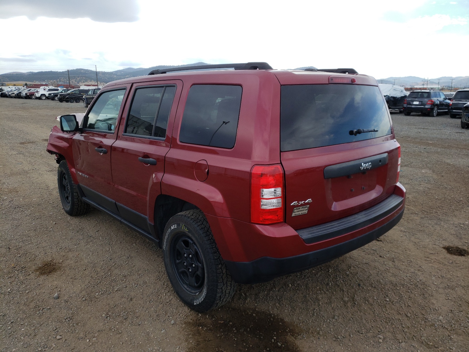 Photo 3 from auction – 2017 JEEP PATRIOT SP with VIN 1C4NJRBBXHD208543