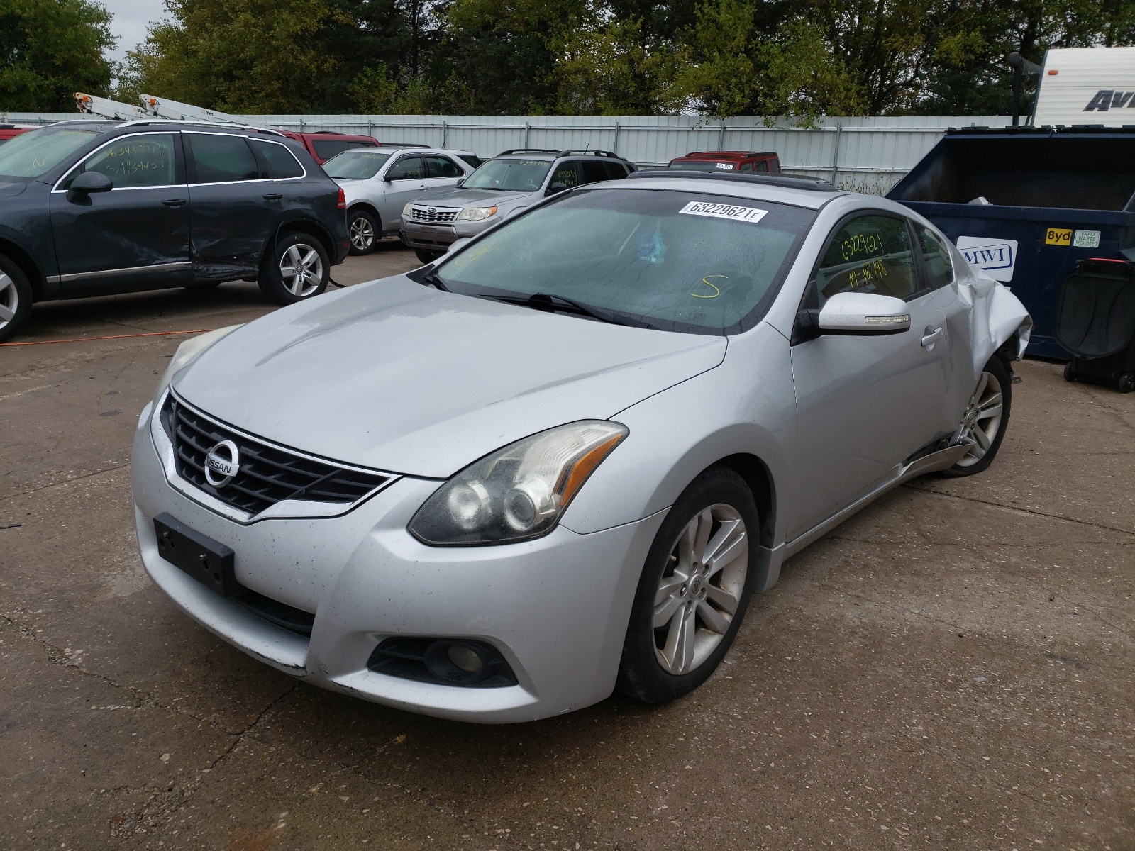 Photo 2 from auction – 2012 NISSAN ALTIMA S with VIN 1N4AL2EP7CC183614