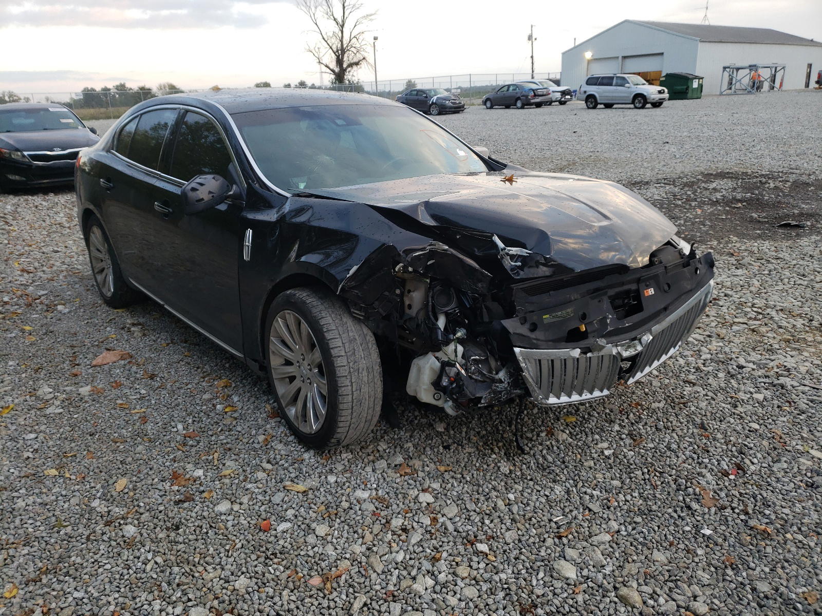 LINCOLN MKS 2012 with VIN 1LNHL9FT6CG802592 - Photo from auction