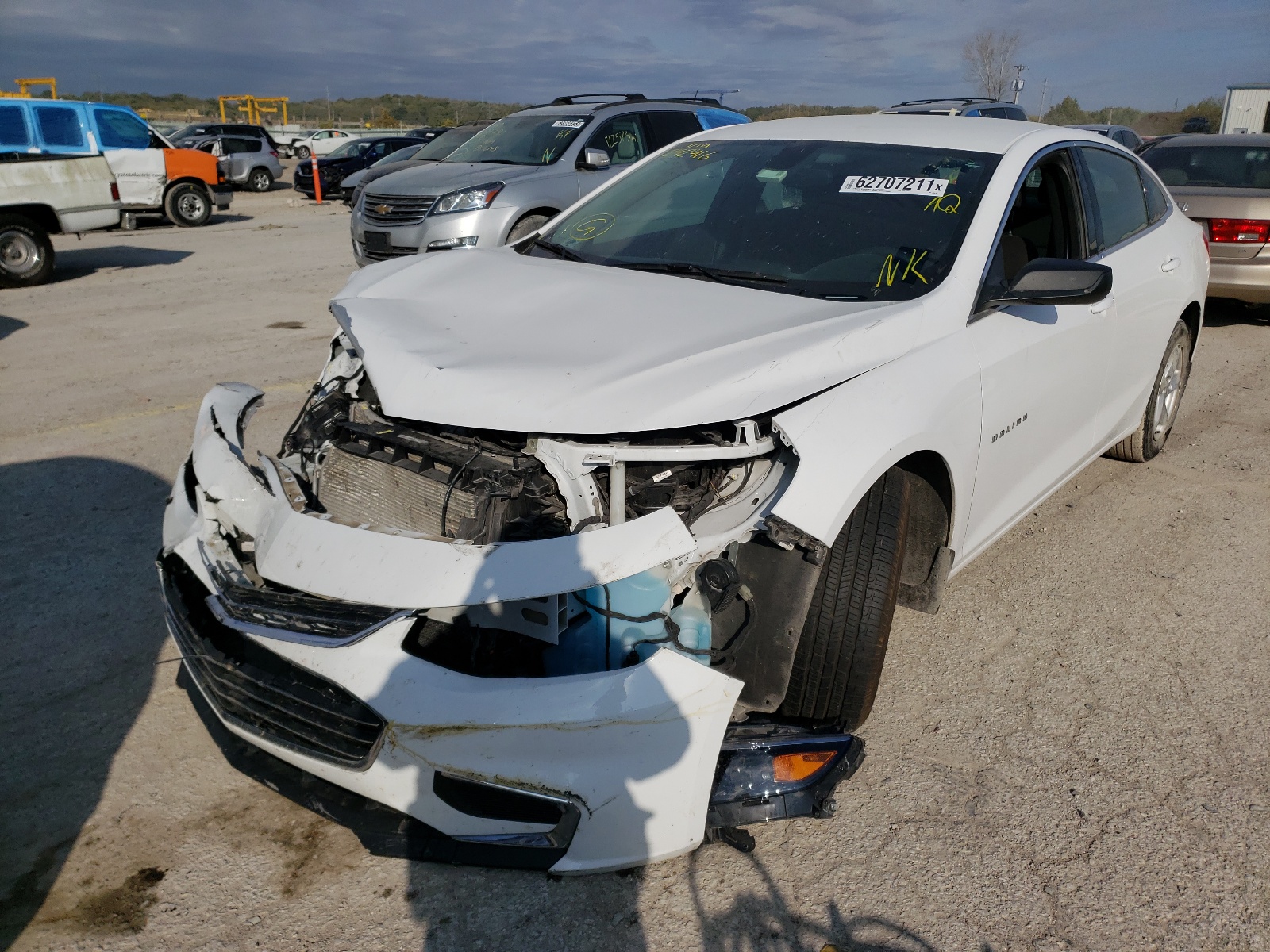 Photo 2 from auction – 2018 CHEVROLET MALIBU LS with VIN 1G1ZB5ST1JF292416