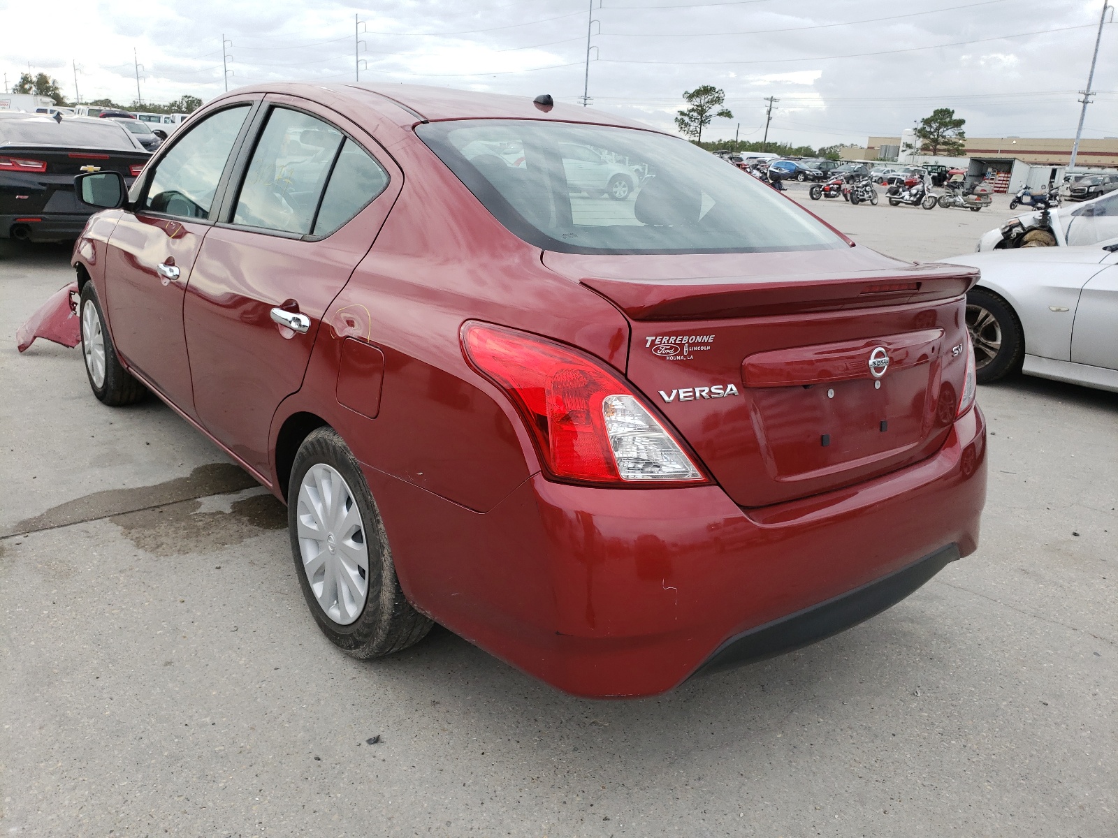 Photo 3 from auction – 2019 NISSAN VERSA S with VIN 3N1CN7AP4KL827088