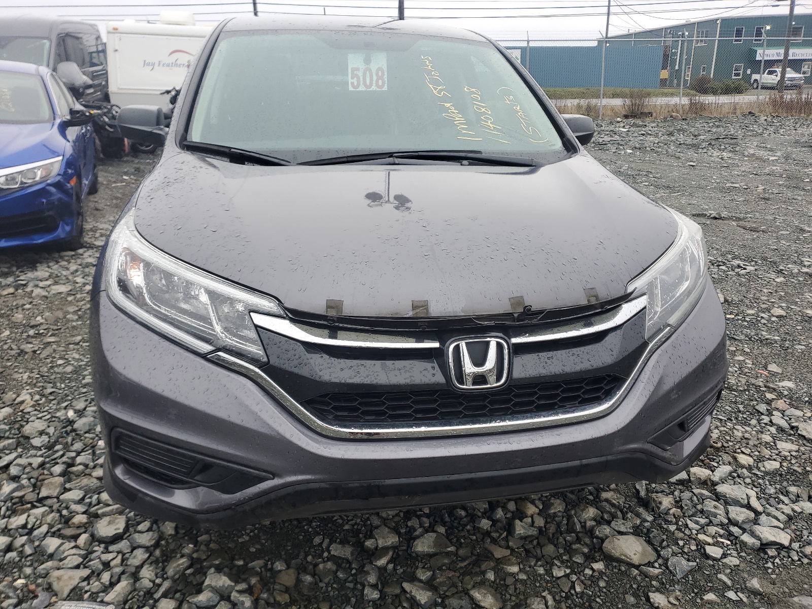 Photo 9 from auction – 2016 HONDA CR-V LX with VIN 2HKRM4H33GH123239