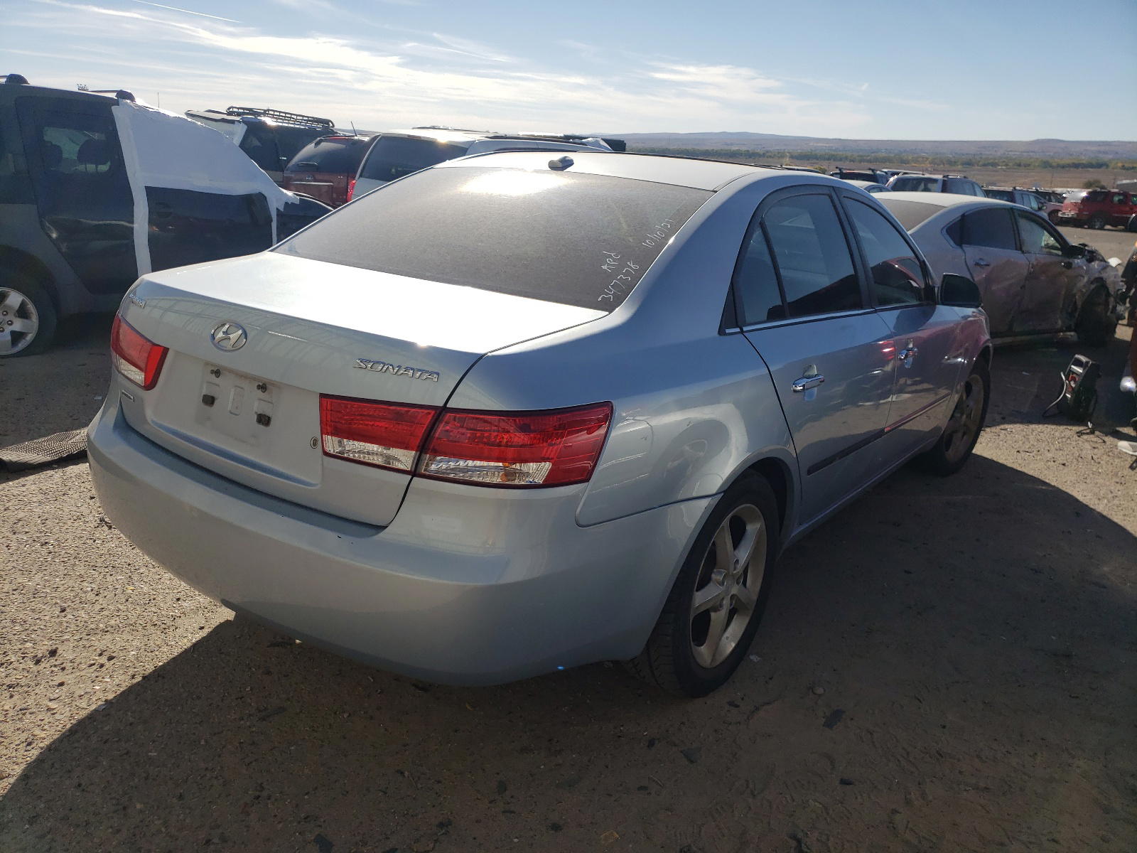 Photo 4 from auction – 2008 HYUNDAI SONATA with VIN 5NPEU46C98H346937