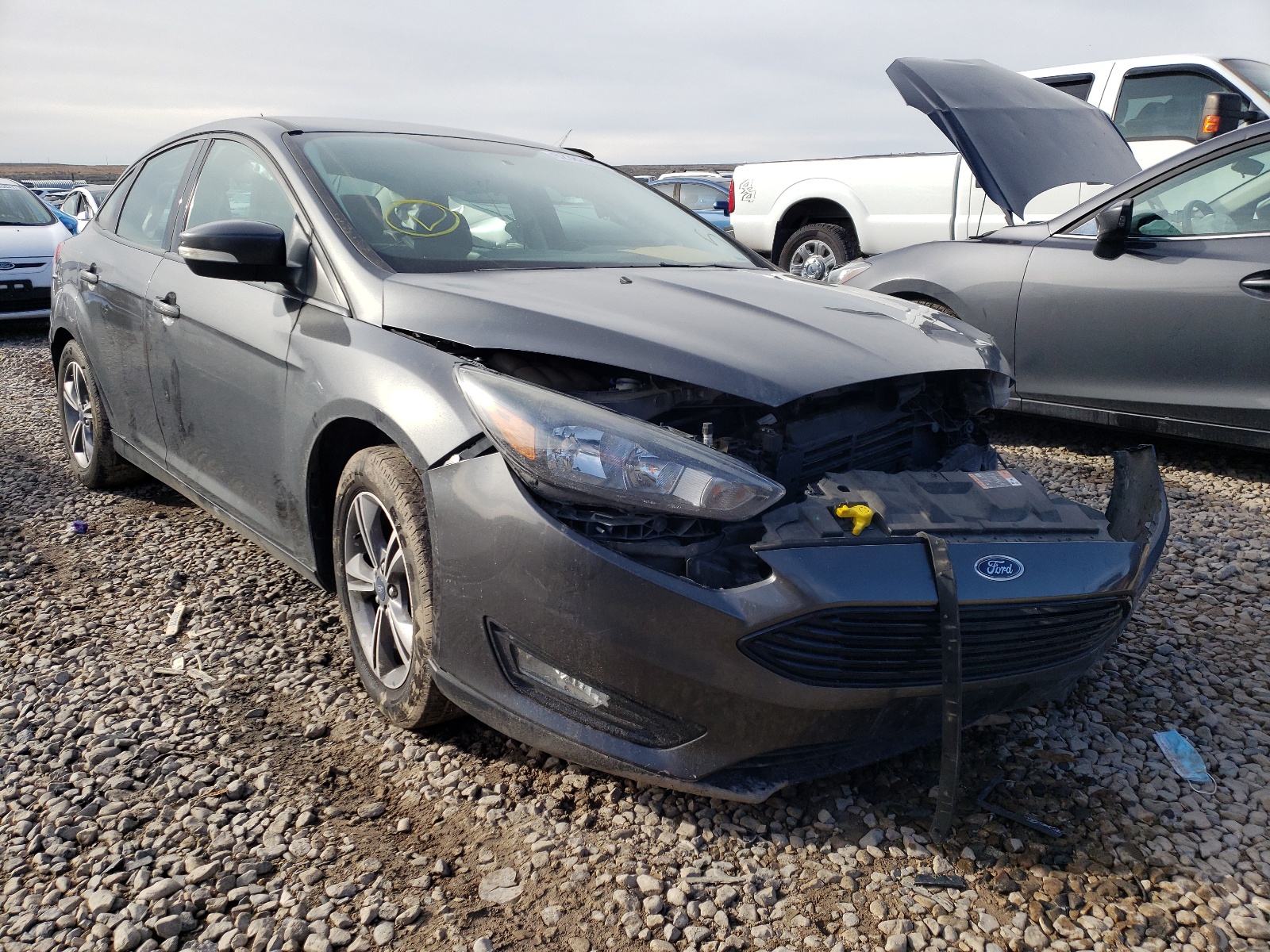 Фото 1 с аукциона – 2018 FORD FOCUS SE с VIN 1FADP3FE6JL322200