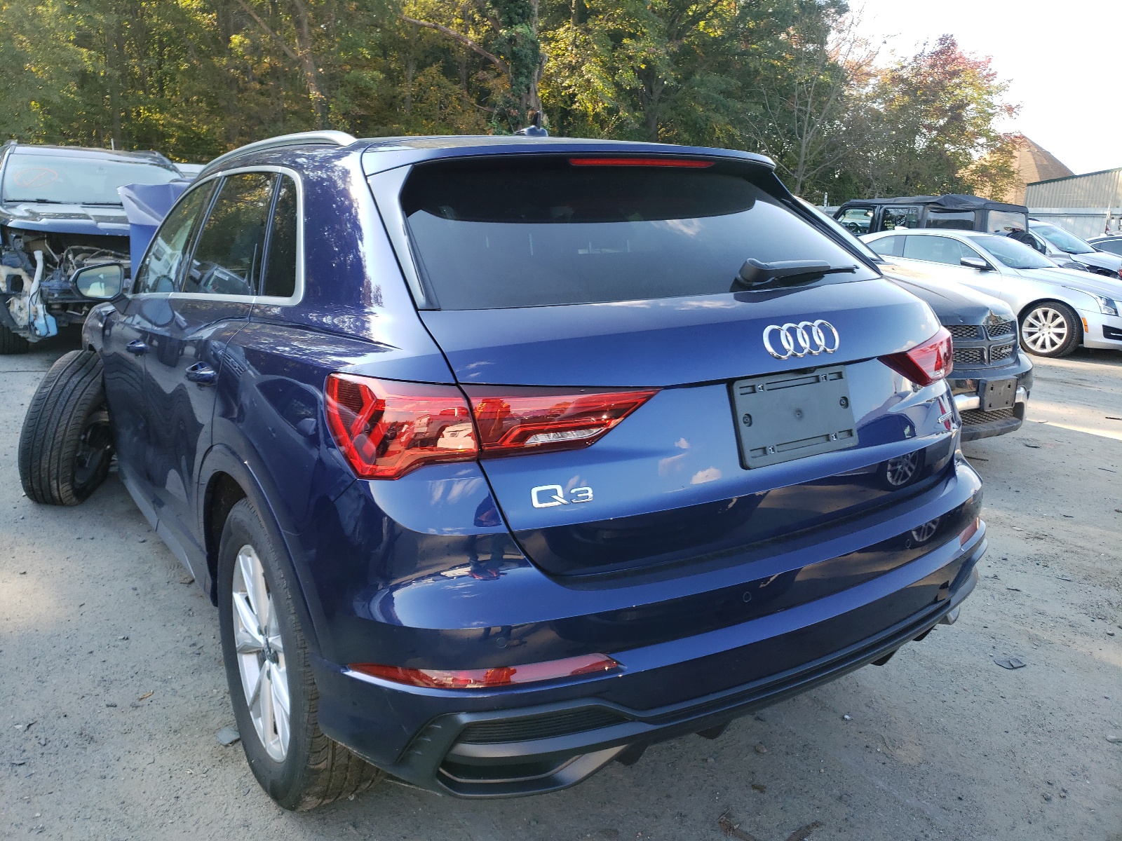 Photo 3 from auction – 2021 AUDI Q3 PREMIUM with VIN WA1EECF32M1090630