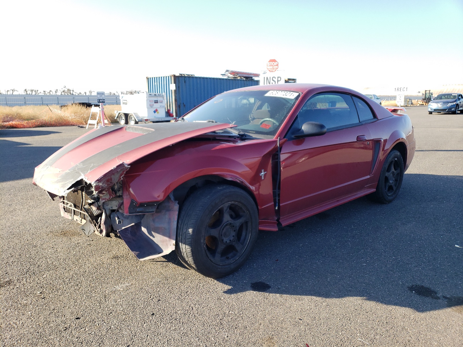 Photo 2 from auction – 2003 FORD MUSTANG with VIN 1FAFP40483F383242