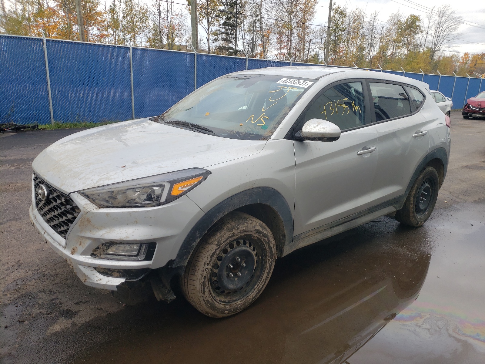 Photo 2 from auction – 2019 HYUNDAI TUCSON SE with VIN KM8J23A42KU044297
