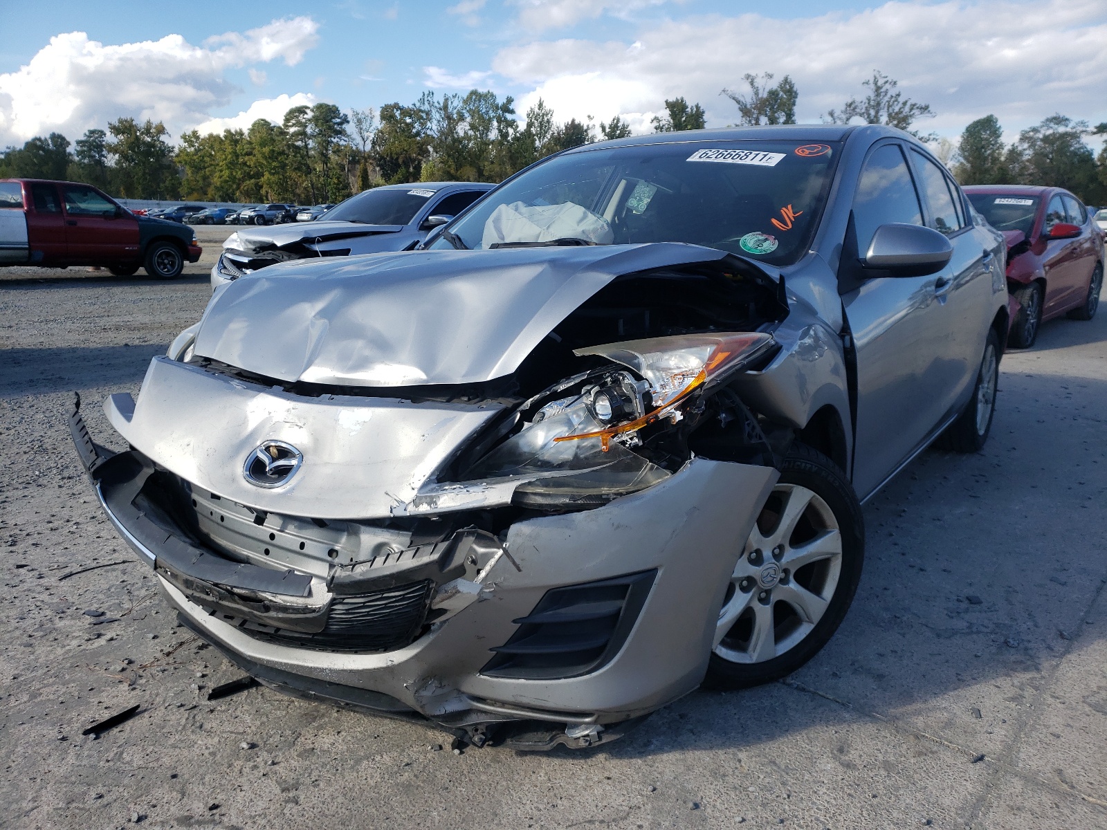 Photo 2 from auction – 2010 MAZDA 3 I with VIN JM1BL1SF7A1229875
