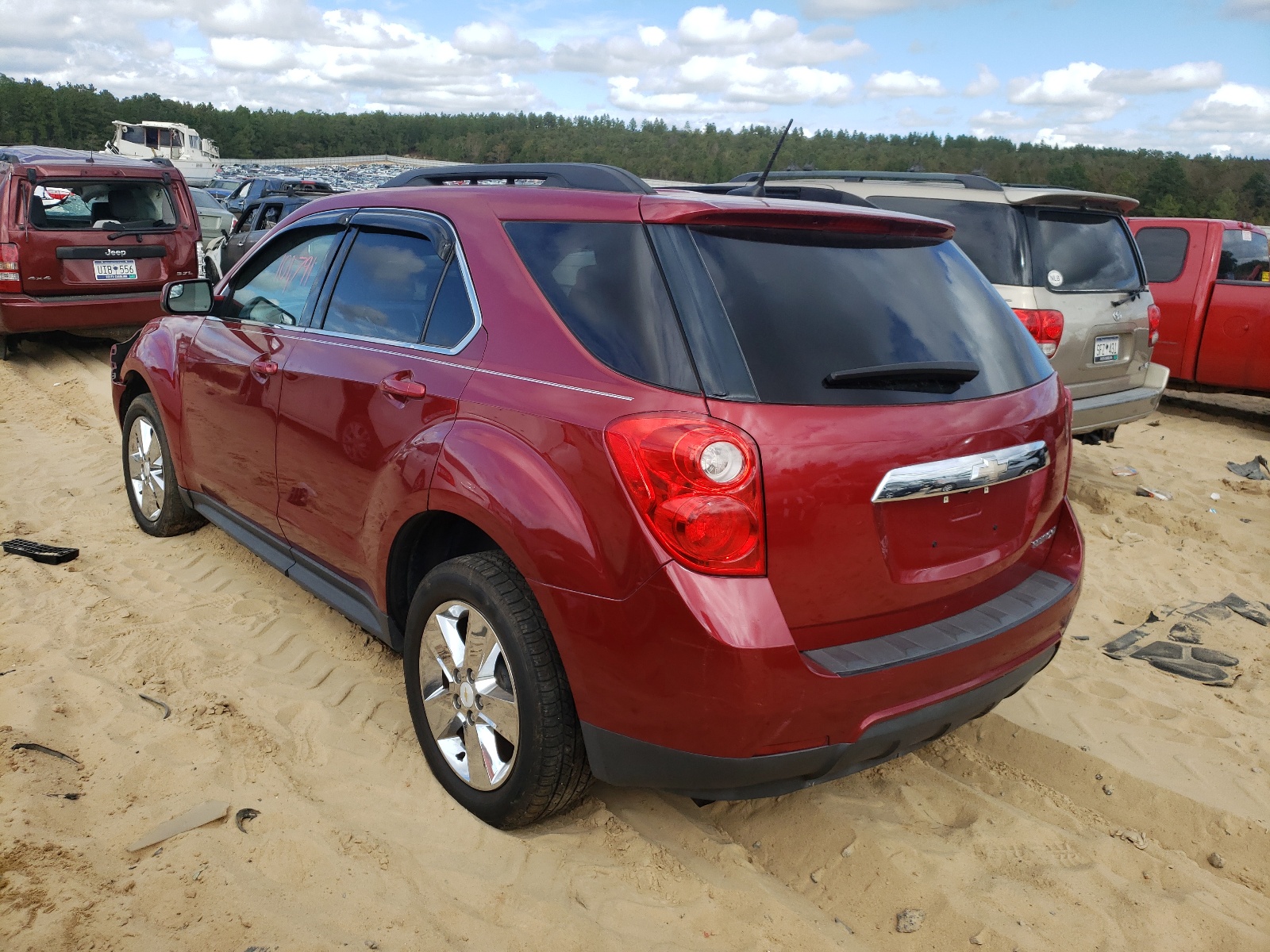 Photo 3 from auction – 2013 CHEVROLET EQUINOX LT with VIN 2GNALPEK8D6192903