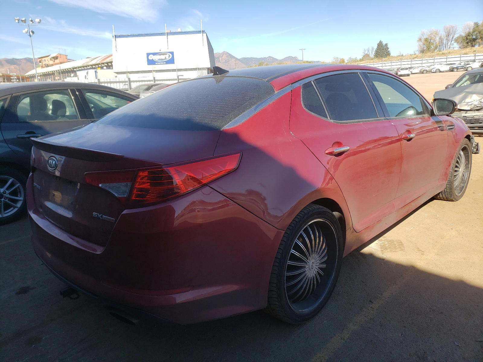 Photo 4 from auction – 2012 KIA OPTIMA SX with VIN 5XXGR4A69CG005120