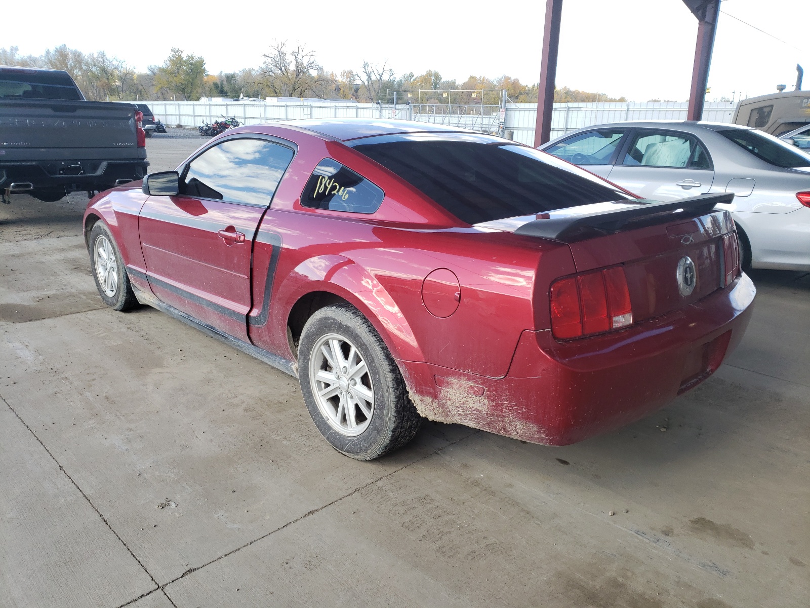 Photo 3 from auction – 2007 FORD MUSTANG with VIN 1ZVFT80N975365430