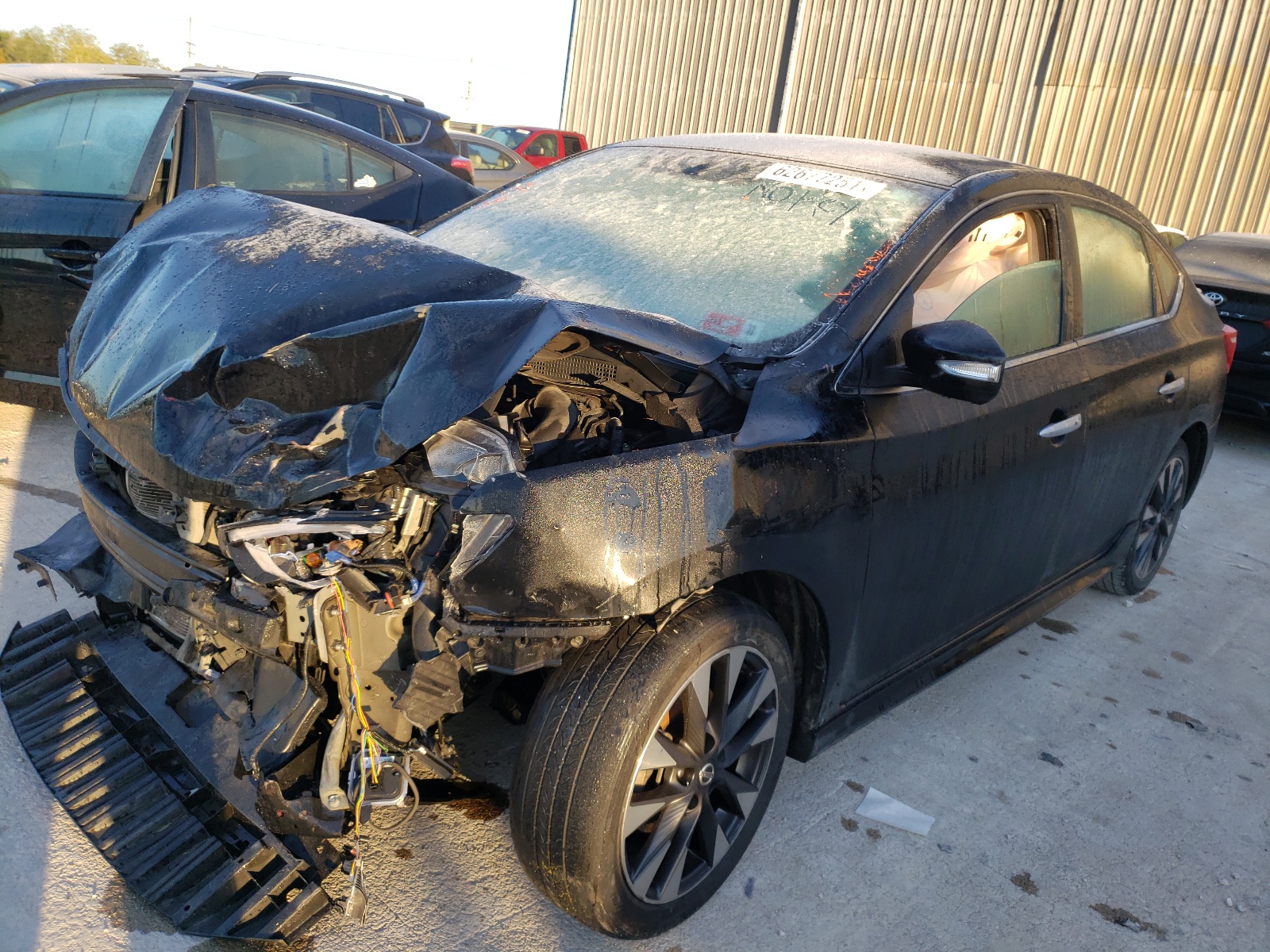 Photo 2 from auction – 2019 NISSAN SENTRA S with VIN 3N1AB7AP1KY291333