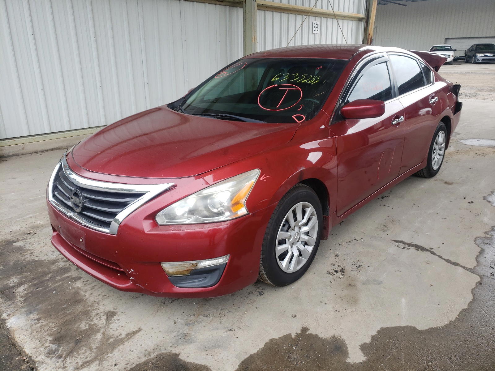 Photo 2 from auction – 2015 NISSAN ALTIMA 2.5 with VIN 1N4AL3AP1FC410134