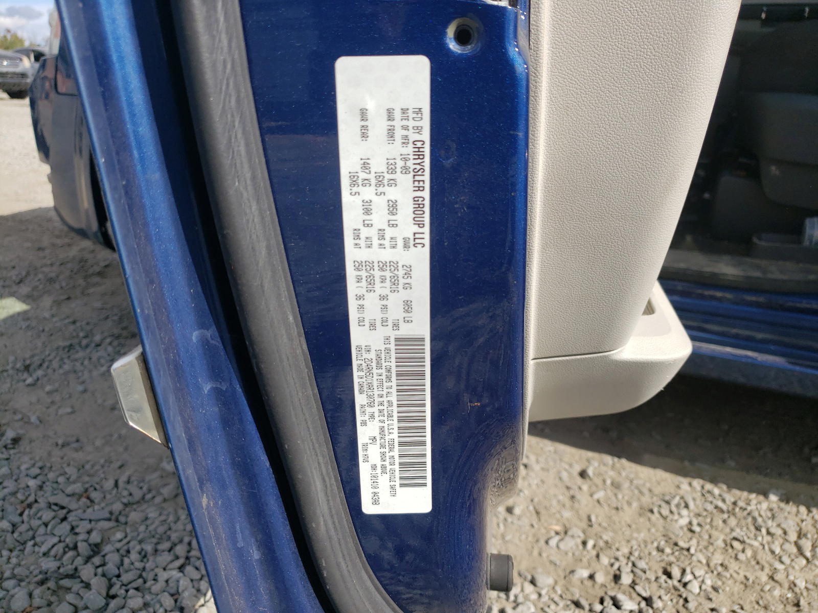 Photo 10 from auction – 2010 DODGE GRAND CARA with VIN 2D4RN5D1XAR130760