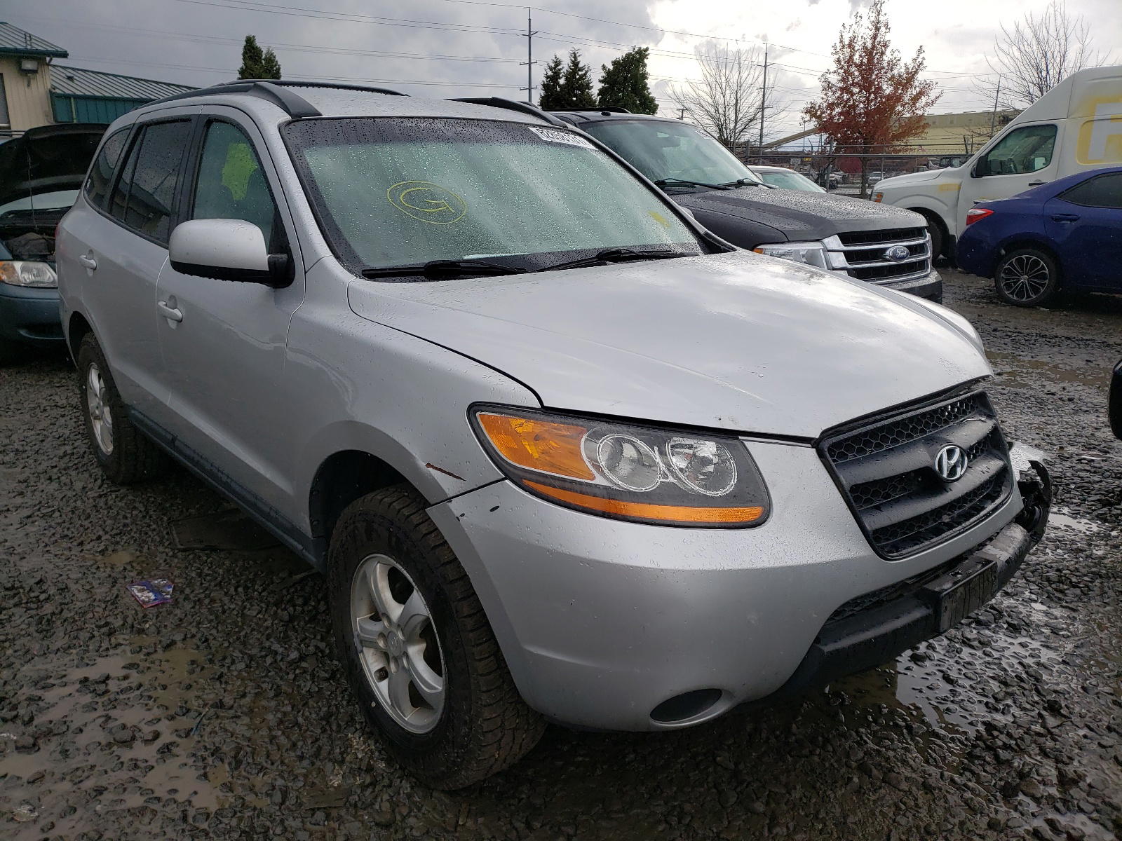 HYUNDAI SANTA FE G 2008 with VIN 5NMSG73D48H207708 - Photo from auction
