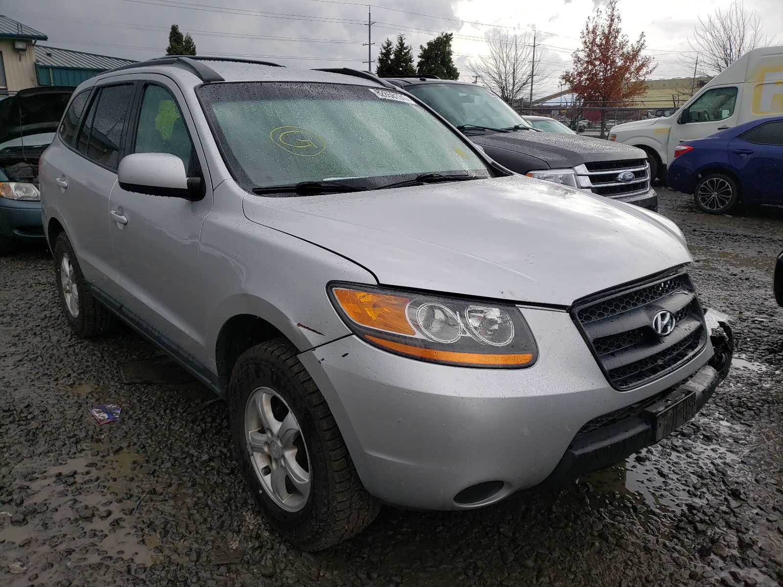 HYUNDAI SANTA FE G 2008 مع رقم تعريف المركبة 5NMSG73D48H207708 - صورة من المزاد