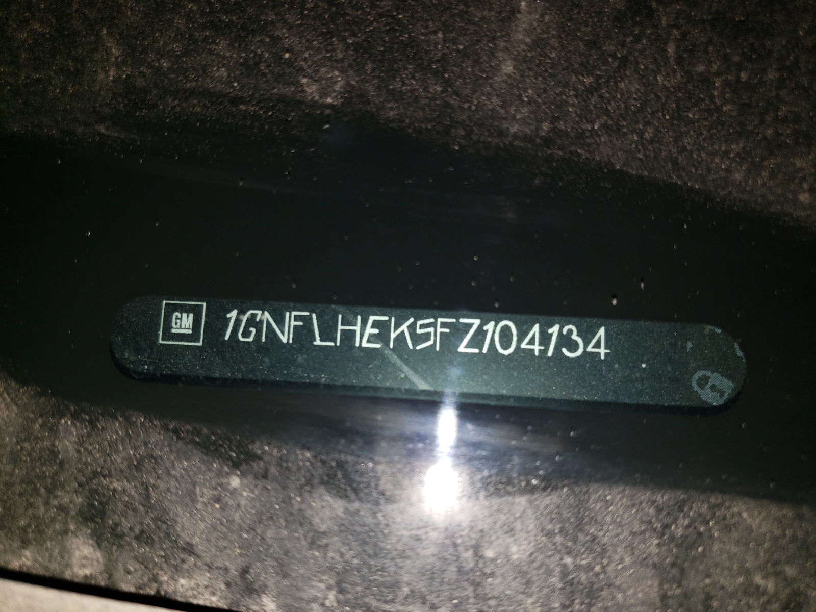 Photo 10 from auction – 2015 CHEVROLET EQUINOX LT with VIN 1GNFLHEK5FZ104134