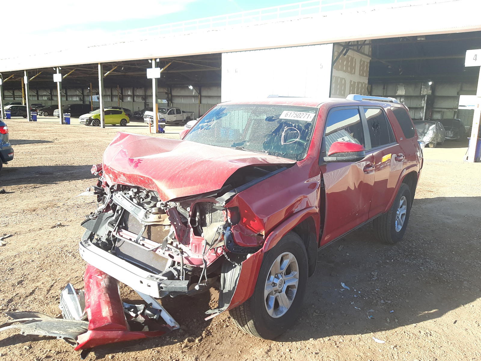 Photo 2 from auction – 2017 TOYOTA 4RUNNER SR with VIN JTEBU5JR0H5420102