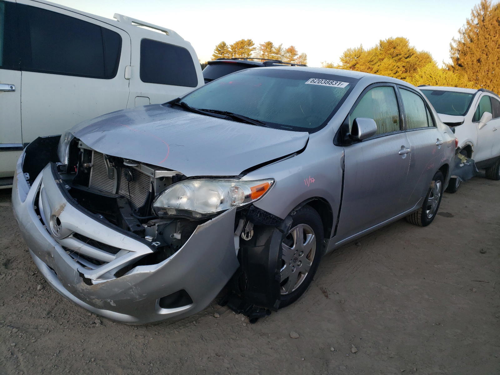 Photo 2 from auction – 2011 TOYOTA COROLLA BA with VIN JTDBU4EE5BJ108328