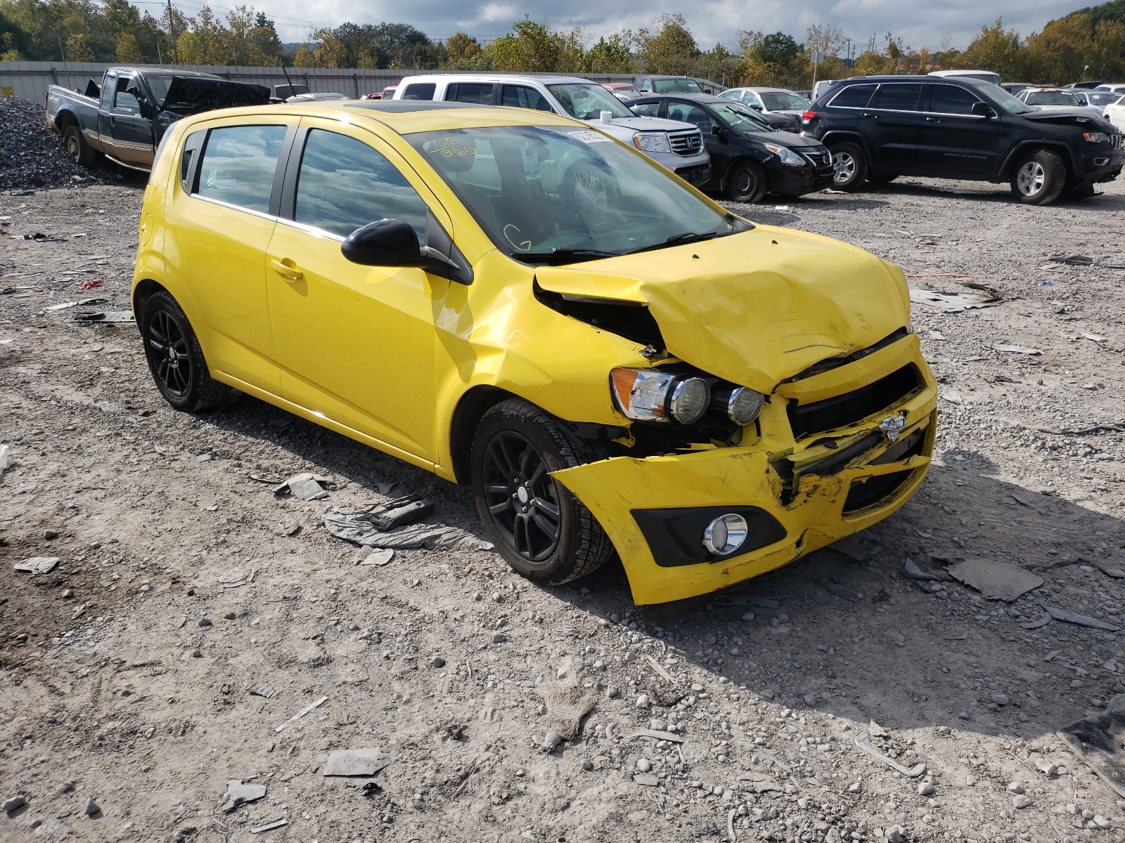 Photo 1 from auction – 2015 CHEVROLET SONIC LT with VIN 1G1JC6SH3F4180084