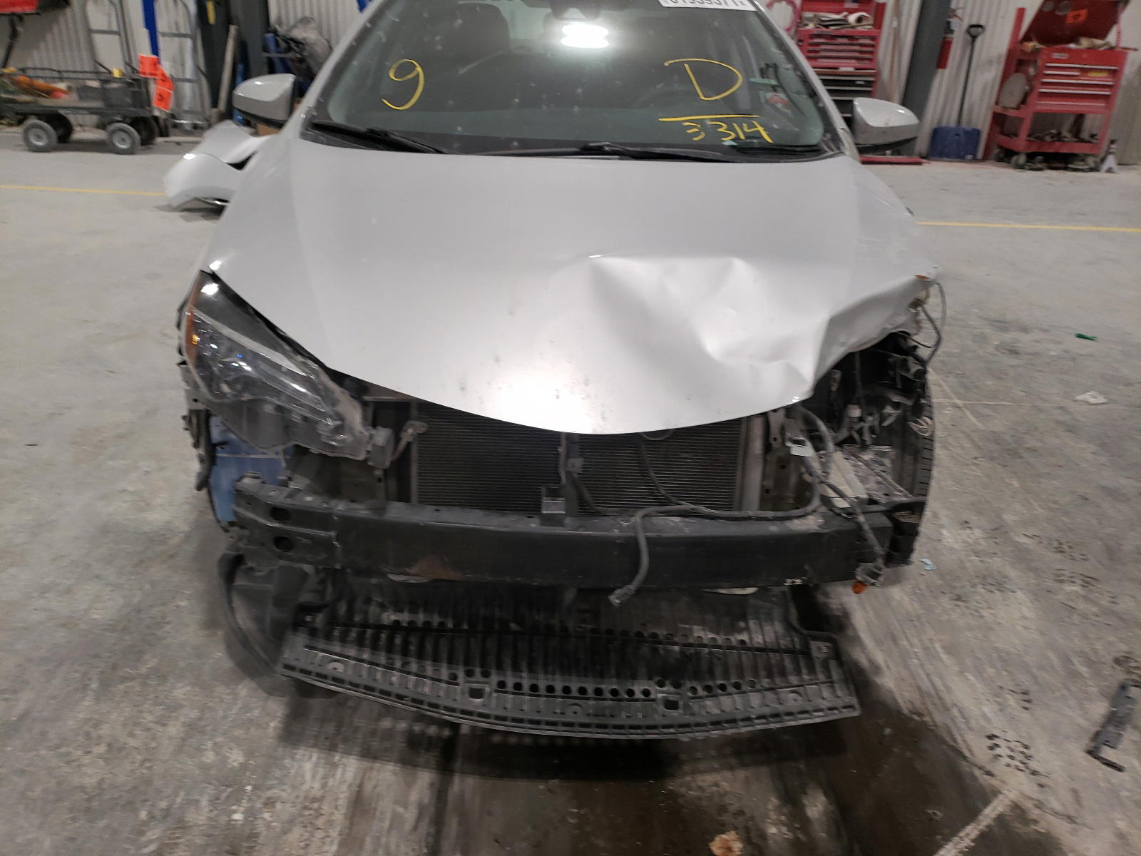 Photo 9 from auction – 2017 TOYOTA COROLLA L with VIN 5YFBURHEXHP713314