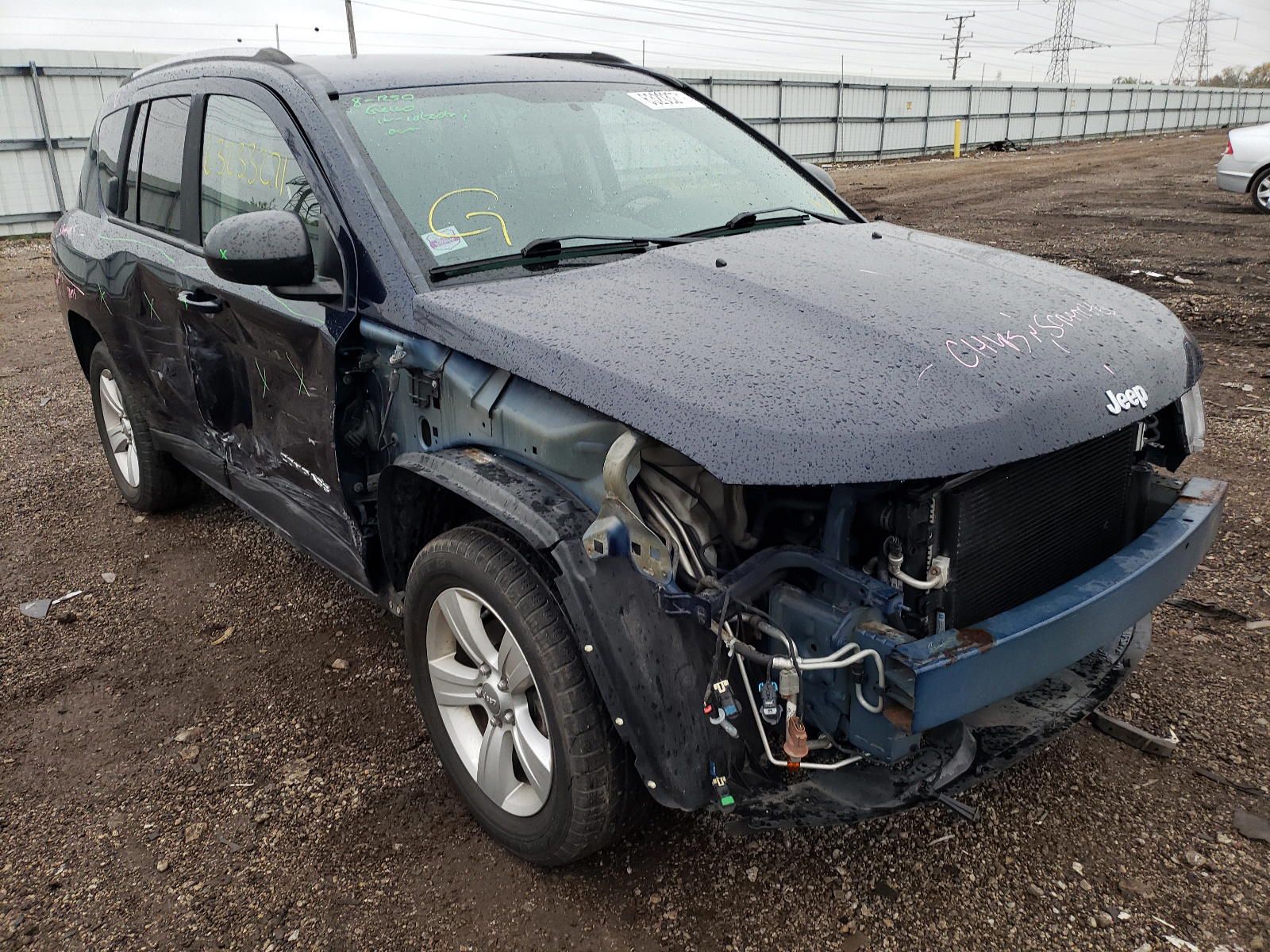 JEEP COMPASS SP 2014 with VIN 1C4NJDBB0ED865365 - Photo from auction