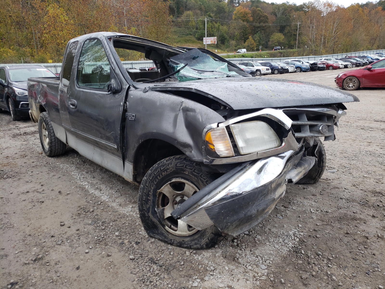 FORD F150 2002 with VIN 1FTRX17242NB69671 - Photo from auction