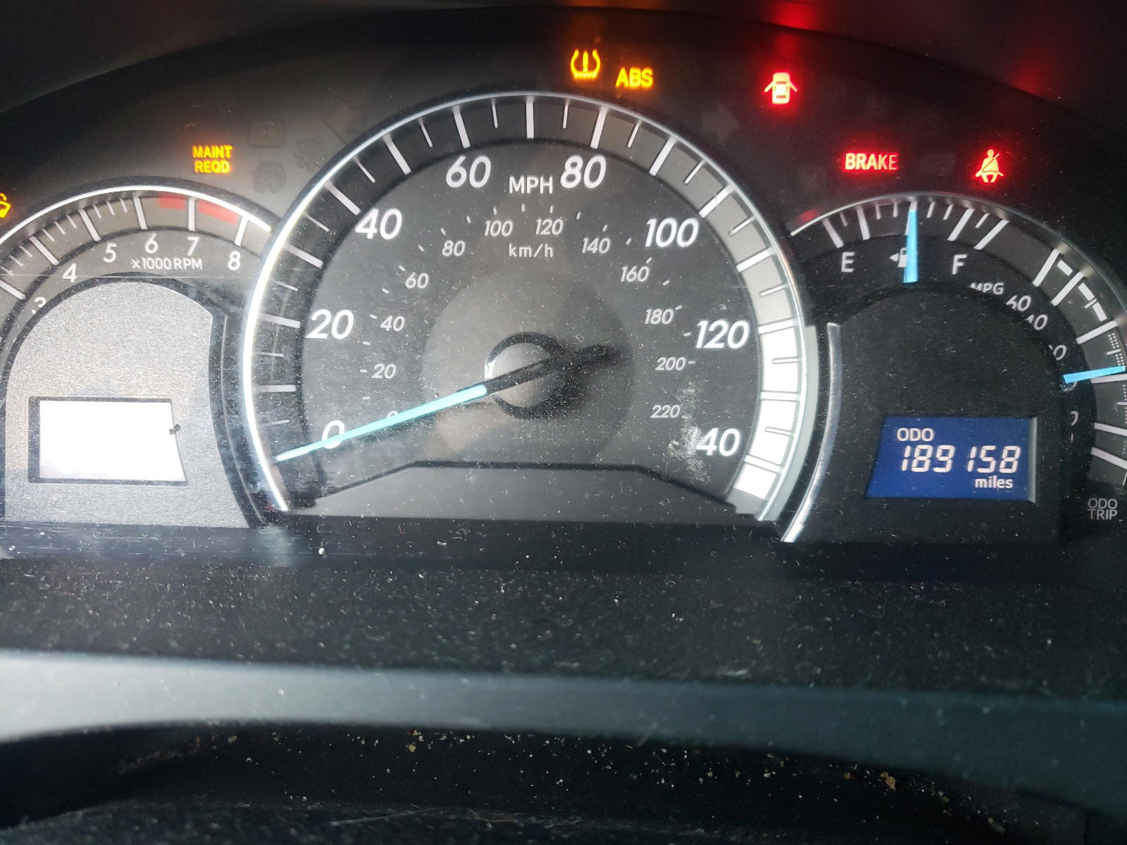 Photo 8 from auction – 2012 TOYOTA CAMRY BASE with VIN 4T1BF1FK4CU057557