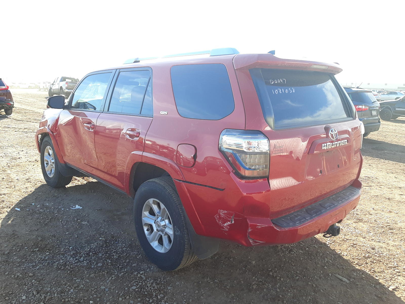 Photo 3 from auction – 2017 TOYOTA 4RUNNER SR with VIN JTEBU5JR0H5420102